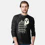 Free Spirit Funny Ghost-Mens-Long Sleeved-Tee-tobefonseca