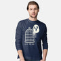 Free Spirit Funny Ghost-Mens-Long Sleeved-Tee-tobefonseca