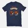 Morning Coffee-Womens-Fitted-Tee-tobefonseca