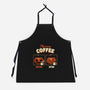 Morning Coffee-Unisex-Kitchen-Apron-tobefonseca