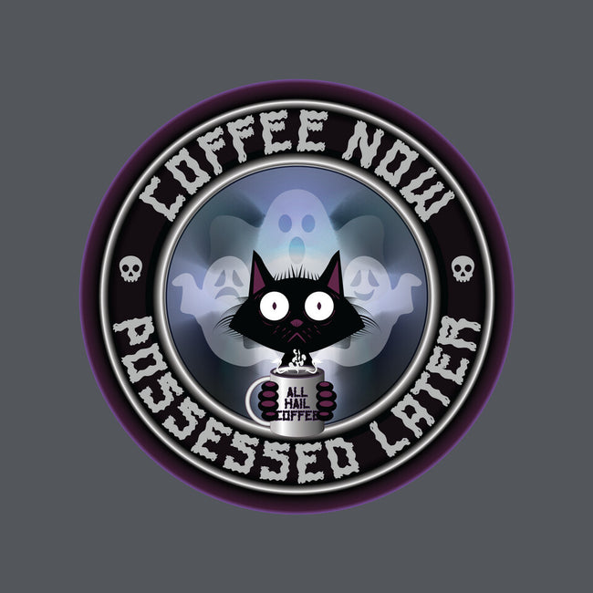 Coffee Now Possessed Later-Unisex-Basic-Tank-Whimsical Thinker