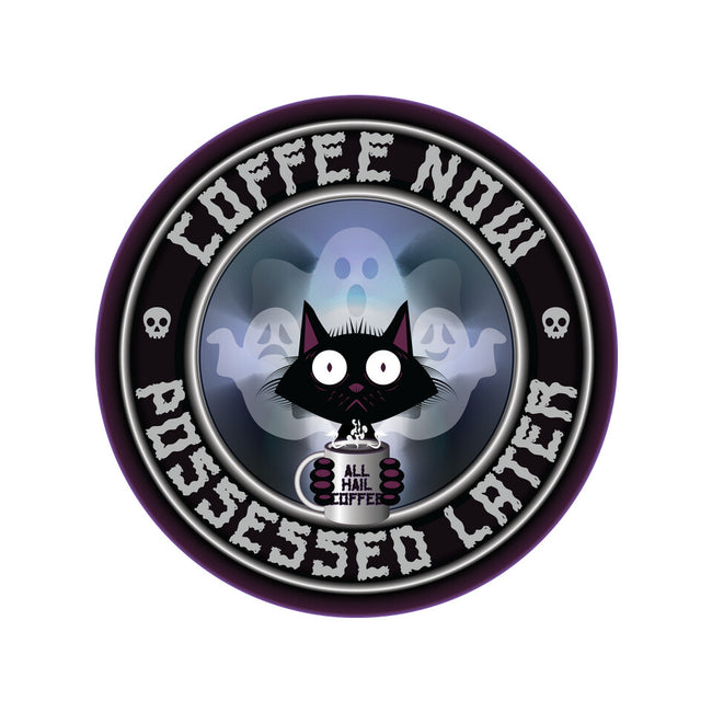 Coffee Now Possessed Later-Mens-Long Sleeved-Tee-Whimsical Thinker