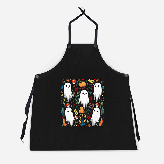 Ghost Nature-Unisex-Kitchen-Apron-Vallina84