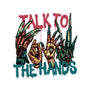 Talk To The Hands-None-Basic Tote-Bag-glitchygorilla