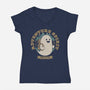 Adventure Spirit-Womens-V-Neck-Tee-Herk Up Tees