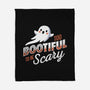 To Bootiful To Be Scary-None-Fleece-Blanket-Herk Up Tees