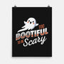 To Bootiful To Be Scary-None-Matte-Poster-Herk Up Tees