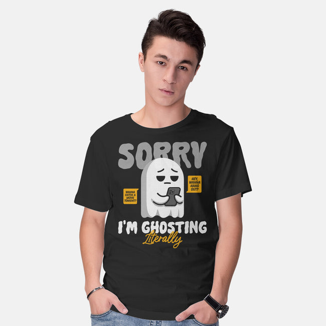 Literally Ghosting You-Mens-Basic-Tee-Herk Up Tees