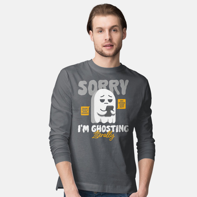 Literally Ghosting You-Mens-Long Sleeved-Tee-Herk Up Tees