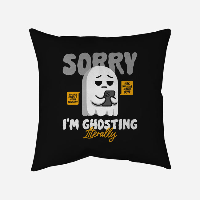 Literally Ghosting You-None-Removable Cover w Insert-Throw Pillow-Herk Up Tees