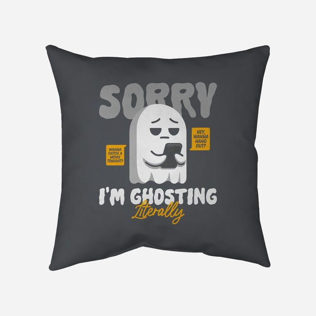 Literally Ghosting You-None-Removable Cover w Insert-Throw Pillow-Herk Up Tees