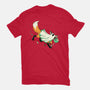 Fox Ghost-Mens-Premium-Tee-GloamingFoxes