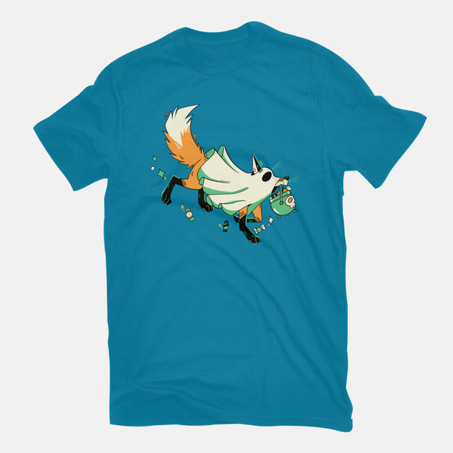 Fox Ghost-Mens-Heavyweight-Tee-GloamingFoxes