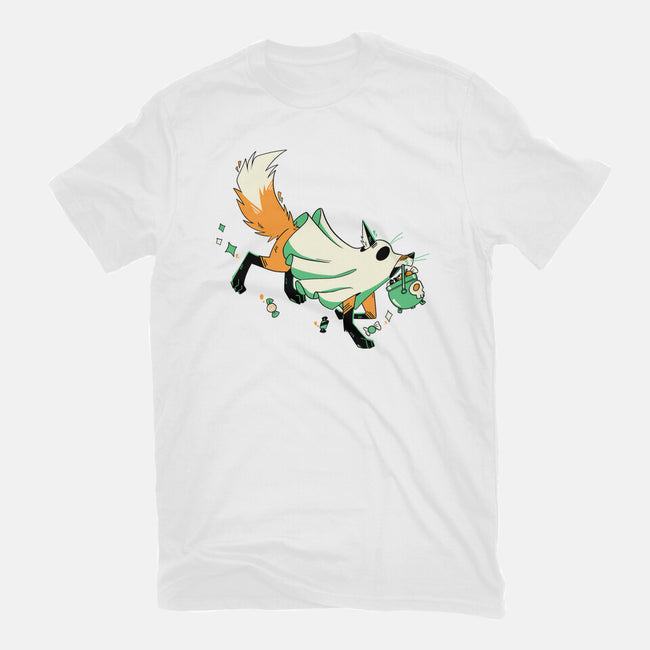 Fox Ghost-Mens-Heavyweight-Tee-GloamingFoxes