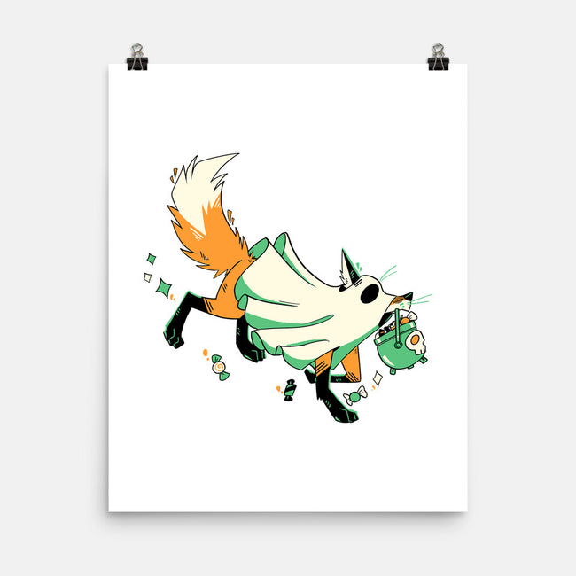 Fox Ghost-None-Matte-Poster-GloamingFoxes