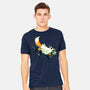 Fox Ghost-Mens-Heavyweight-Tee-GloamingFoxes