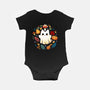 Kitten Ghost Autumn-Baby-Basic-Onesie-Vallina84