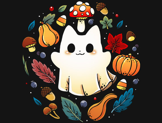 Kitten Ghost Autumn