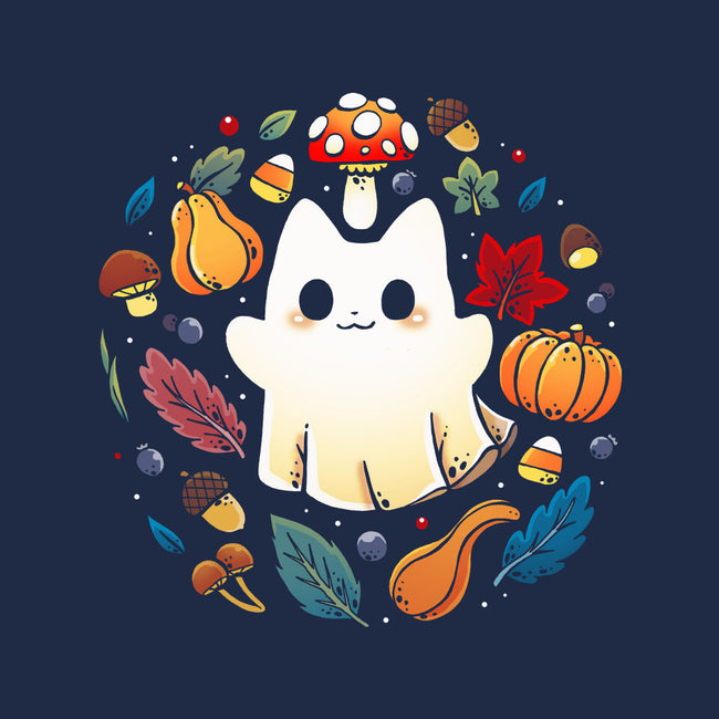 Kitten Ghost Autumn-Unisex-Pullover-Sweatshirt-Vallina84