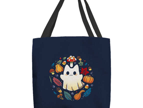 Kitten Ghost Autumn