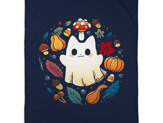 Kitten Ghost Autumn