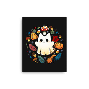 Kitten Ghost Autumn