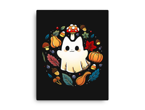 Kitten Ghost Autumn