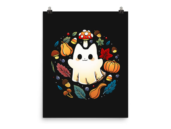 Kitten Ghost Autumn