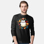 Kitten Ghost Autumn-Mens-Long Sleeved-Tee-Vallina84