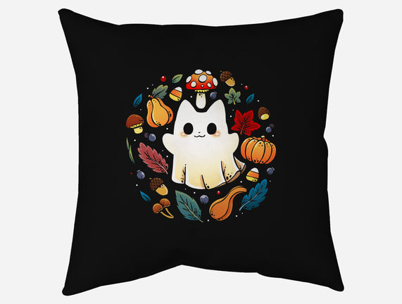 Kitten Ghost Autumn