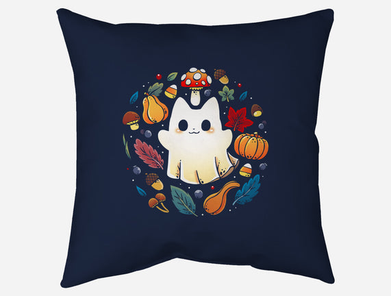 Kitten Ghost Autumn