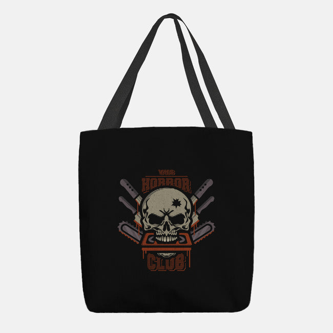 VHS Horror Club-None-Basic Tote-Bag-jrberger