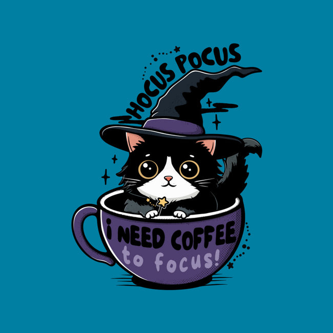 I Need Coffee To Focus-Mens-Basic-Tee-Trendlory