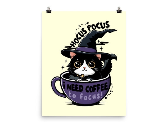 I Need Coffee To Focus