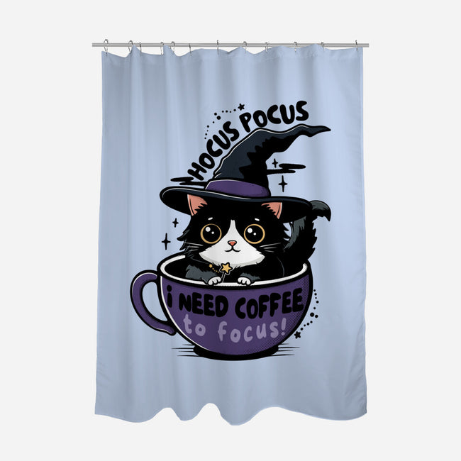 I Need Coffee To Focus-None-Polyester-Shower Curtain-Trendlory