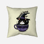 I Need Coffee To Focus-None-Removable Cover w Insert-Throw Pillow-Trendlory