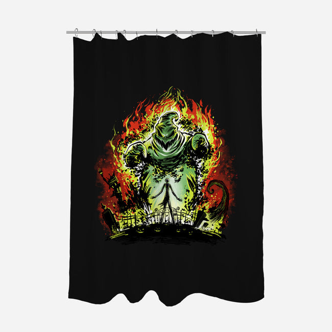 Oogie Balrog-None-Polyester-Shower Curtain-zascanauta