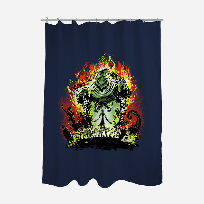 Oogie Balrog-None-Polyester-Shower Curtain-zascanauta