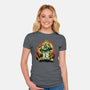 Oogie Balrog-Womens-Fitted-Tee-zascanauta