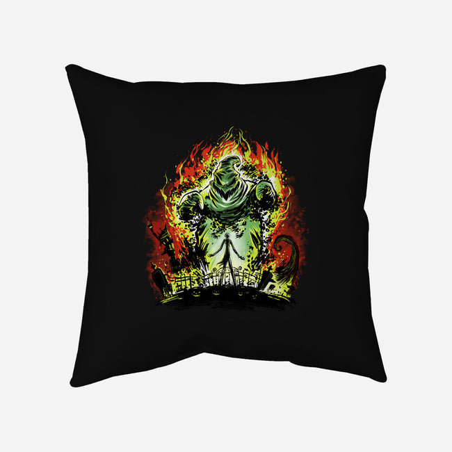 Oogie Balrog-None-Removable Cover w Insert-Throw Pillow-zascanauta