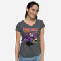 Iron Jack-Womens-V-Neck-Tee-Barbadifuoco