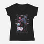 The Witches-Womens-V-Neck-Tee-yumie