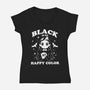 My Happy-Womens-V-Neck-Tee-yumie