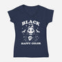 My Happy-Womens-V-Neck-Tee-yumie