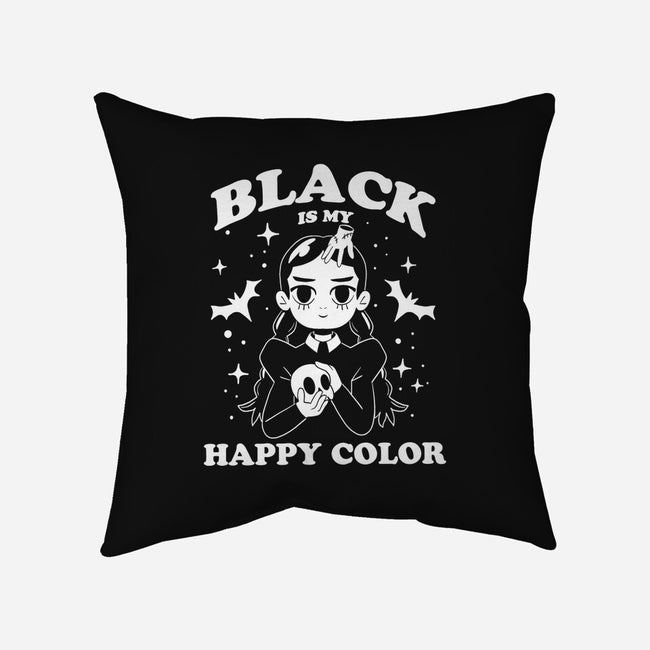 My Happy-None-Removable Cover w Insert-Throw Pillow-yumie