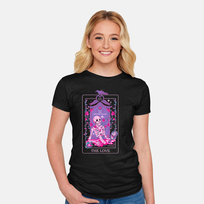 Broken Heart-Womens-Fitted-Tee-yumie