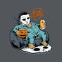 Fat Halloween-Womens-V-Neck-Tee-spoilerinc