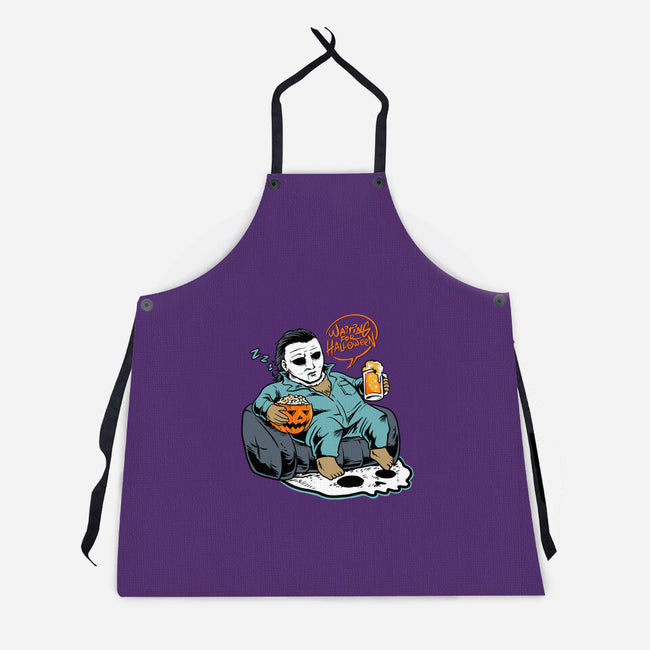 Fat Halloween-Unisex-Kitchen-Apron-spoilerinc