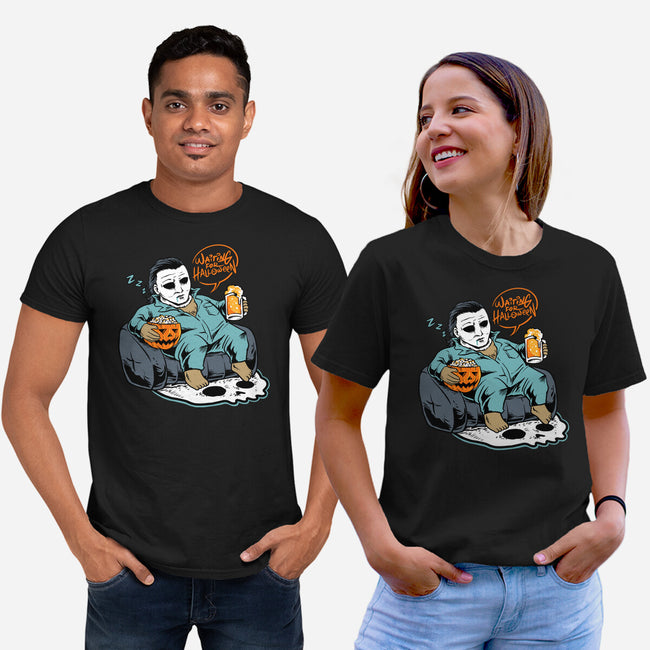 Fat Halloween-Unisex-Basic-Tee-spoilerinc