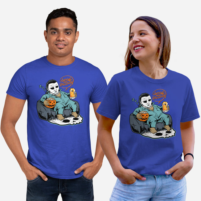 Fat Halloween-Unisex-Basic-Tee-spoilerinc